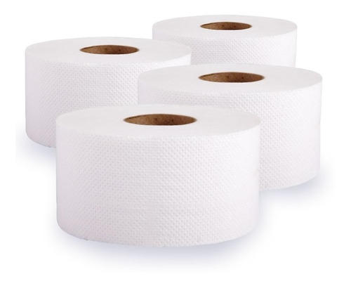 4 Rollos Papel Higiénico Jumbo Premium 500metros X Rollo