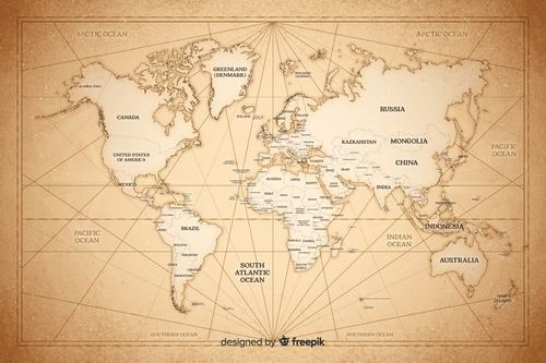 Vinilos Decorativos Mapa Mundi 100x50cm Mapa Mundi