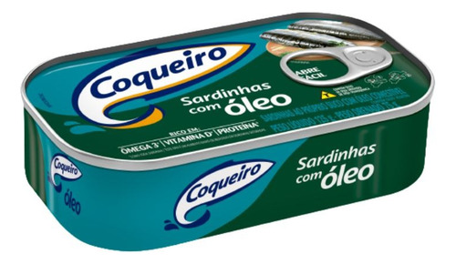 Sardinha Com Óleo Coqueiro Lata 125g