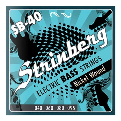 Encordoamento Strinberg Sb40 Contra Baixo 4 Cordas Sb-40