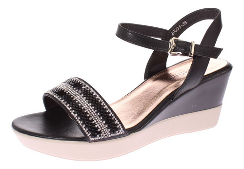 Sandalia Fiesta Negro Vía Franca Art. 5a9001black