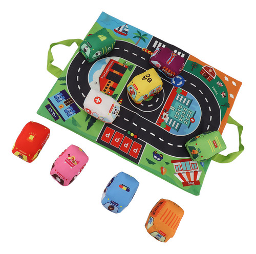 Lj Juego De Peluches For Bebés Mat Play, Papel Sonoro De