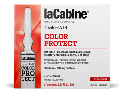 Ampolletas Tratamiento Para Cabello Teñido Lacabine 7x5 Ml
