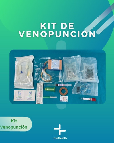 Kit De Venopuncion Simulado Con Insumos