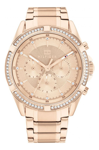 Reloj Tommy Hilfiger Gold Rose Mujer 25% Off + Envío +regalo