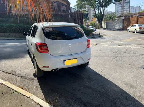 Imagem 8 de 14 de Renault Sandero Authentic 1.0 2019 Super Conservado
