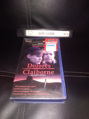 Película Vhs Dolores Claiborne, Eclipse Total (Usado)