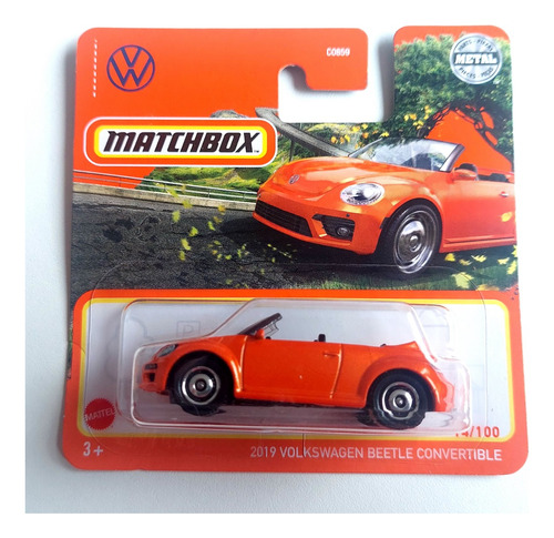 Auto Colección Matchbox - Volkswagen Beetle Convertible 2019