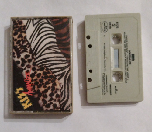 Kiss Animalize Cassette Usa Impecable