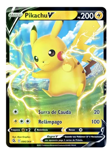 Carta Pokémon Mew Vmax Lendário Golpe Fusão