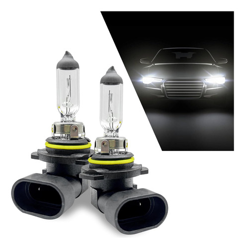 2 Bombillas Led 9006 De Haz Alto Y Bajo Para Automóvil, 12 V