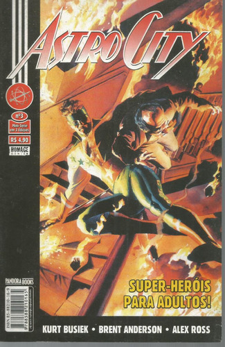 Lote Astro City N° 01 A 03 - Pandora 1 2 3  Bonellihq Cx432 