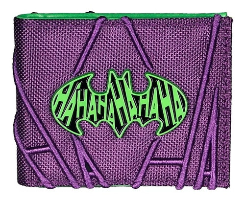 Cartera Batman Joker Vintage Dc Comics Logo Metal Regalo