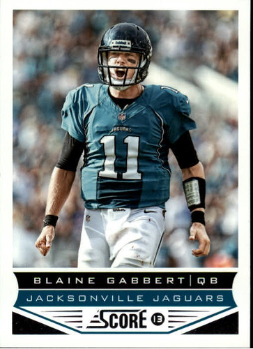 2013 Score #95 Blaine Gabbert Jacksonville Jaguars