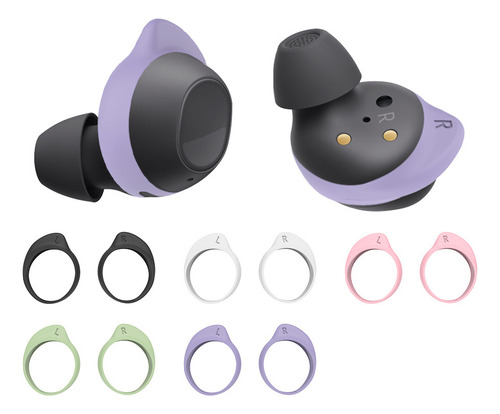 5 Pares Funda Anticaída Silicona Para Samsung Galaxy Buds Fe