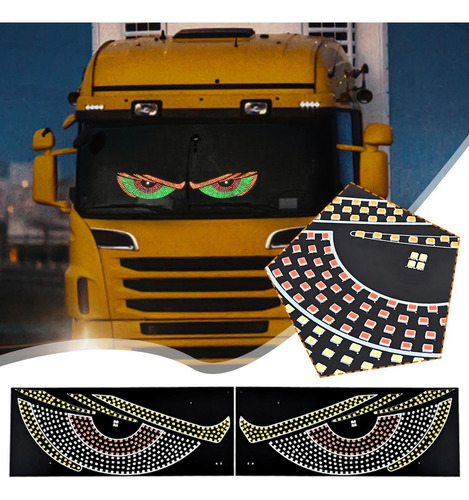 Luces Led Para Parabrisas Trasero Con Luz Led Devil's Eye