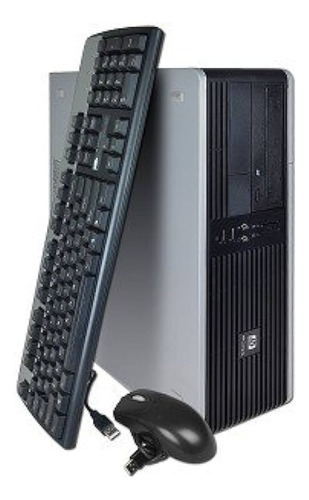 Torre Cpu Hp Compaq Intel/amd X2core Ram2gb Ddr2 Hdd 80gb (Reacondicionado)