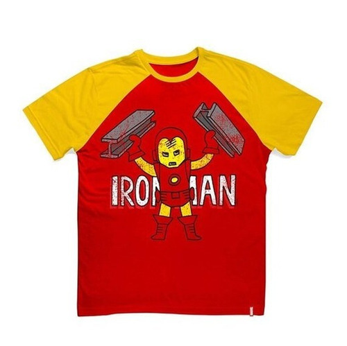 Camiseta Infantil Marvel Ironman