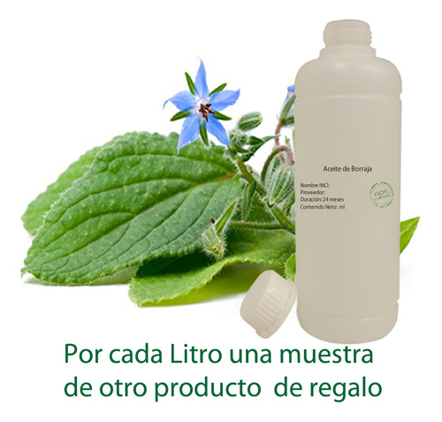 Aceite De Borraja 1 Litro 