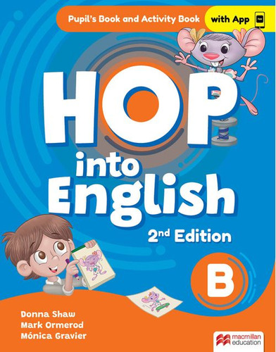 Hop Into English    B -  Pupils Book And Activity Book  Wit