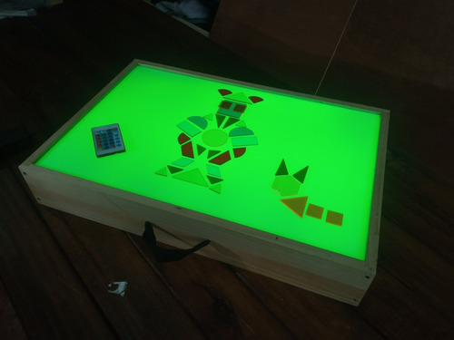 Caja De Luz Sensorial Ingeniacrea Regio Emilia 40x60+figuras
