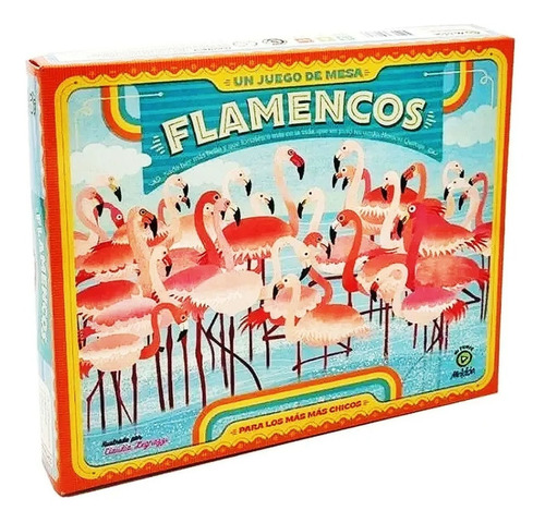 Imagen 1 de 5 de Juego De Mesa Flamencos Infantil De Memoria Animales Maldon 