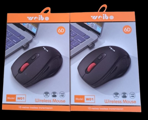 Mouse Inalambrico Weibo W01 Computadora