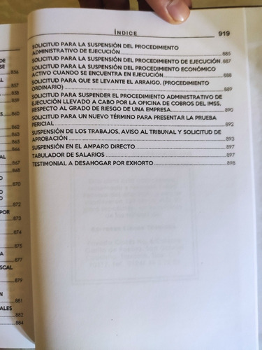 Imagen 2 de 10 de Formulario Especializado En Materia Laboral (leer Descripc)