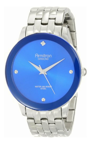 Armitron 20/4952blsv, Reloj Hombre, Azul/plateado, Unitalla