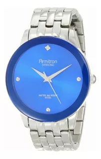 Armitron 20/4952blsv, Reloj Hombre, Azul/plateado, Unitalla