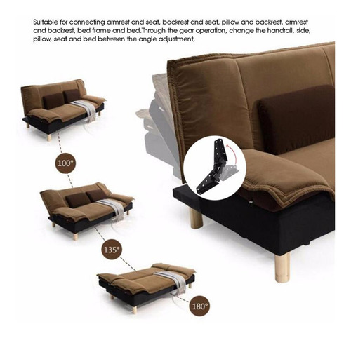 Bisagras De Mecanismo De Ángulo , 2 Uds., Para Sillón