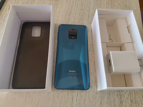 Xiaomi Redmi Note 9s 128g Azul Aurora+caja+cargador+funda (Usado)