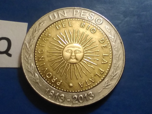 Monedas De Bicentenario De 1 Peso 2013 Asamblea 1813 2013 Sc