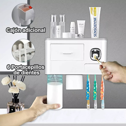 Soporte Para Cepillo De Dientes Con Montaje En Pared