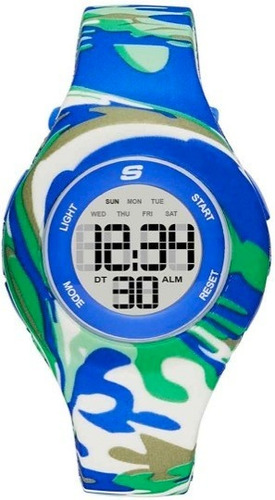 Reloj Skechers Deportivo Ld Blu Swirl Digi