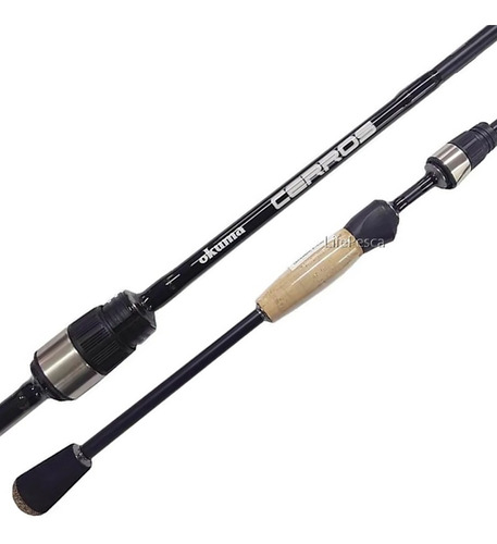 Vara Para Molinete Okuma Cerros (1,68m) 6-14lb S - 3 Partes