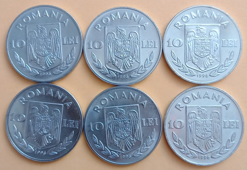 Moedas Da Romênia - Olimpiadas Atlanta 1996 (Usado)
