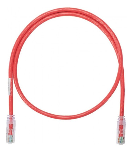 Patch Cord Categoria 6 Cable Parcheo Red Utp 3 Metros Rojo