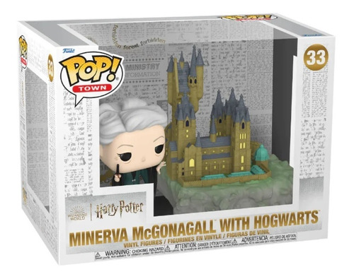 Funko Pop Camara Secreta 20 Aniversario Minerva Con Hogwarts