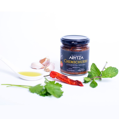 Chimichurri Picante Gourmet Arytza 800g. Natural - Sin Tacc