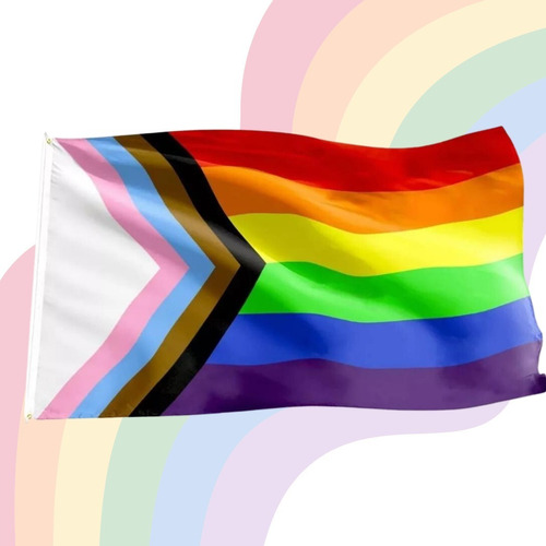 Bandera Gay Pride Lgbt Homo 1.5m X 90cm Resistente Lavable