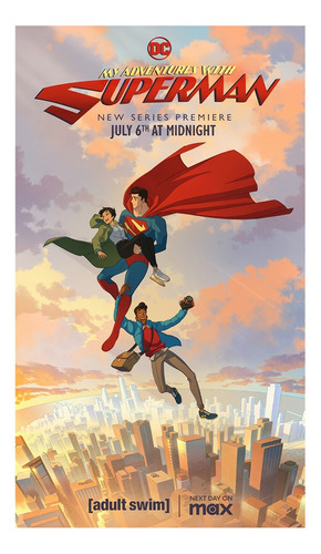 Poster De Mis Aventuras Con Superman La Serie De Hbo