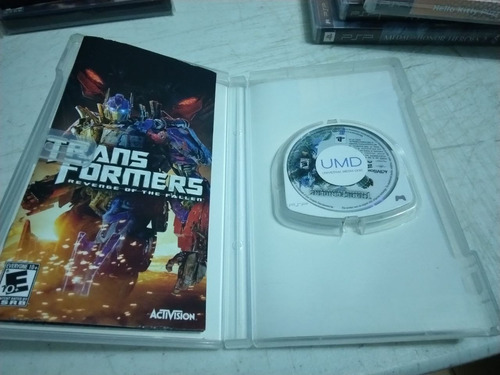 Transformers Revenge Of The Fallen Psp Videojuego 