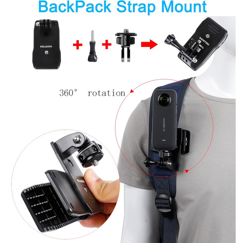 Pellking Kit De Accesorios Para Insta360 X4 Go 3s One X3 X2