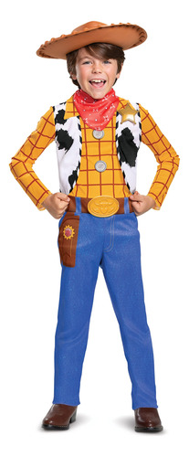 Woody Classic Toy Story 4 - Disfraz Infantil, M (3t-4t)
