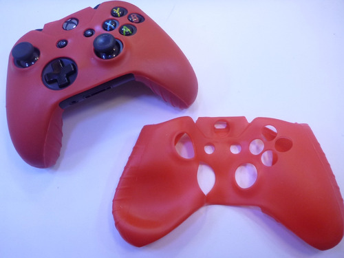 Funda Protector Para Control Xbox One  Color Rojo Silicona 