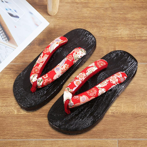 Zuecos Japoneses Tradicionales Zapatillas Sandalias De