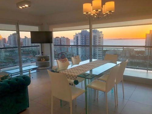 Hermoso Apartamento Con Vista En Piso Alto!-ref:2362