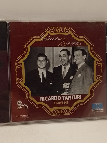 Ricardo Tanturi 1940/1948 Cd Nuevo 