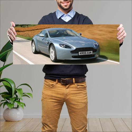 Cuadro 30x80cm Auto 2005 Aston Martin V8 Vantage 257